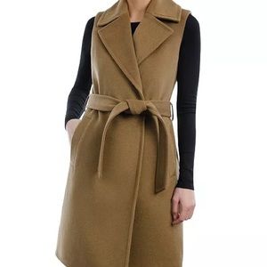 Women's Double-Face Belted Vest